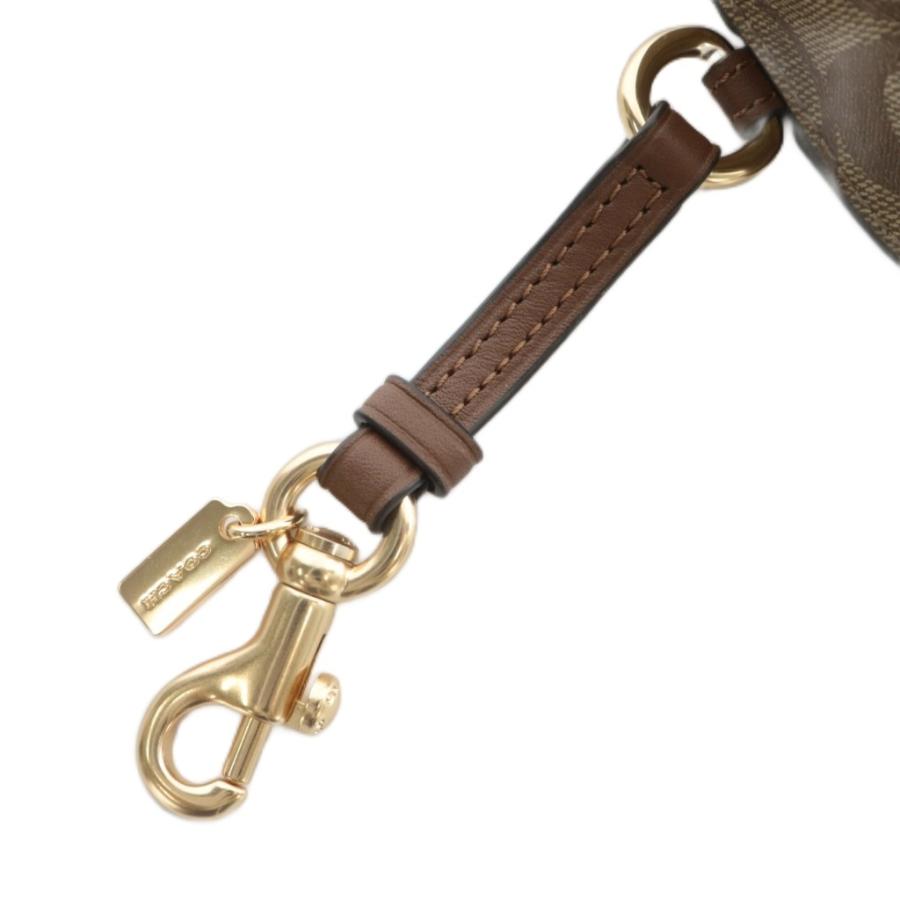 COACH（コーチ） メガネケース PVC レザー シグネチャー 総柄 ターン