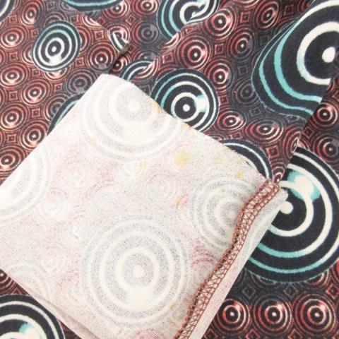 【中古】ジャンポールゴルチエ オム 96AW ヴィンテージ アーカイブ サークルプリント Tシャツ カットソー 総柄 48 茶 ジャンポールゴルチエ オム 96AW ヴィンテージ アーカイブ サークル