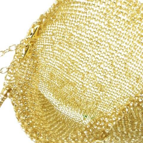 ANTEPRIMA（アンテプリマ） ワイヤーバッグ ハンドバッグ ゴールド