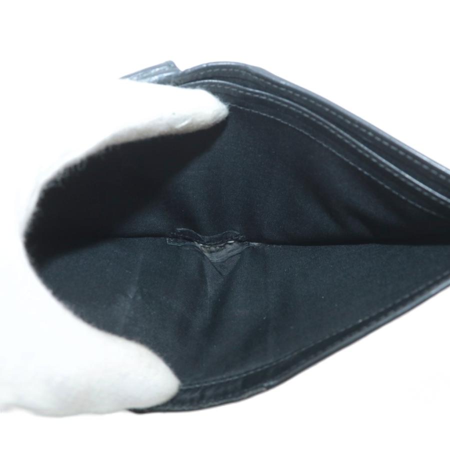 ディオールオム Dior HOMME Icon ウォレット 二つ折り 財布 レザー CD