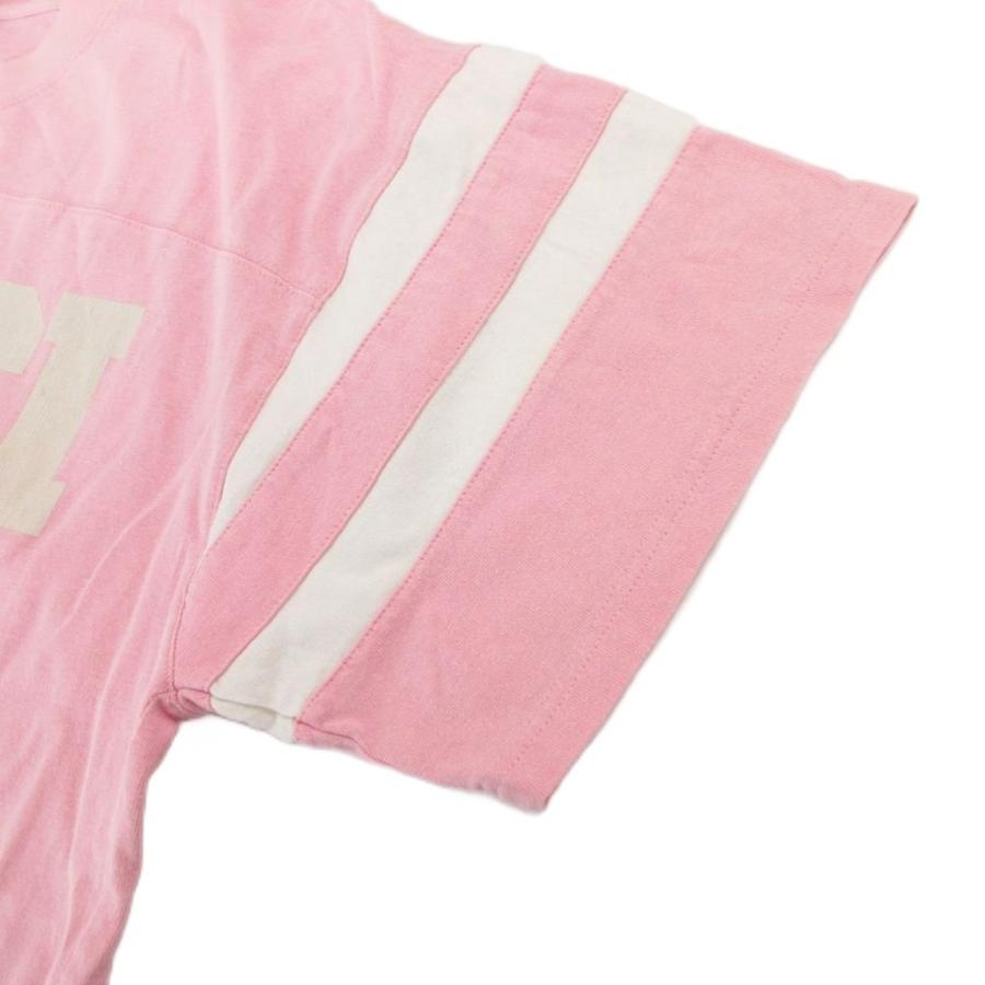 【中古】グッチ GUCCI Tシャツ 半袖 Eschatology プリント オーバーサイズ S ピンク 655459 XJDLY /UO ■GY18 GUCCI（グッチ） GUCCI Tシャツ 半袖 Eschatology プリント オーバー