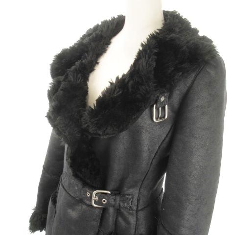 アルマーニ ジーンズ ARMANI JEANS フェイクムートンコート トレンチ