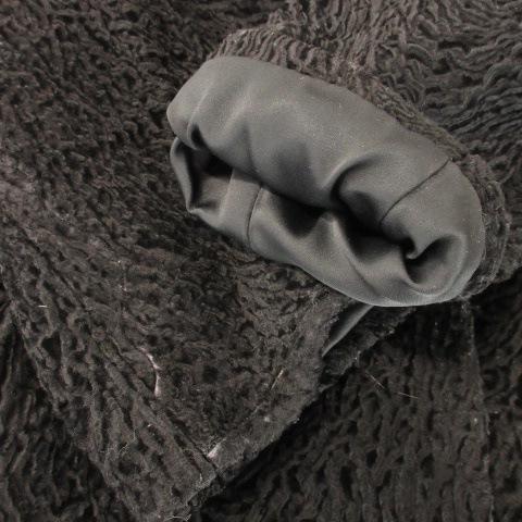 ファーコート カラクールラム 毛皮 ビッグカラー フォックスファー