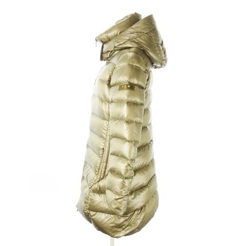 タトラス TATRAS ダウンコート ロング丈 ダブルジップ フーディ