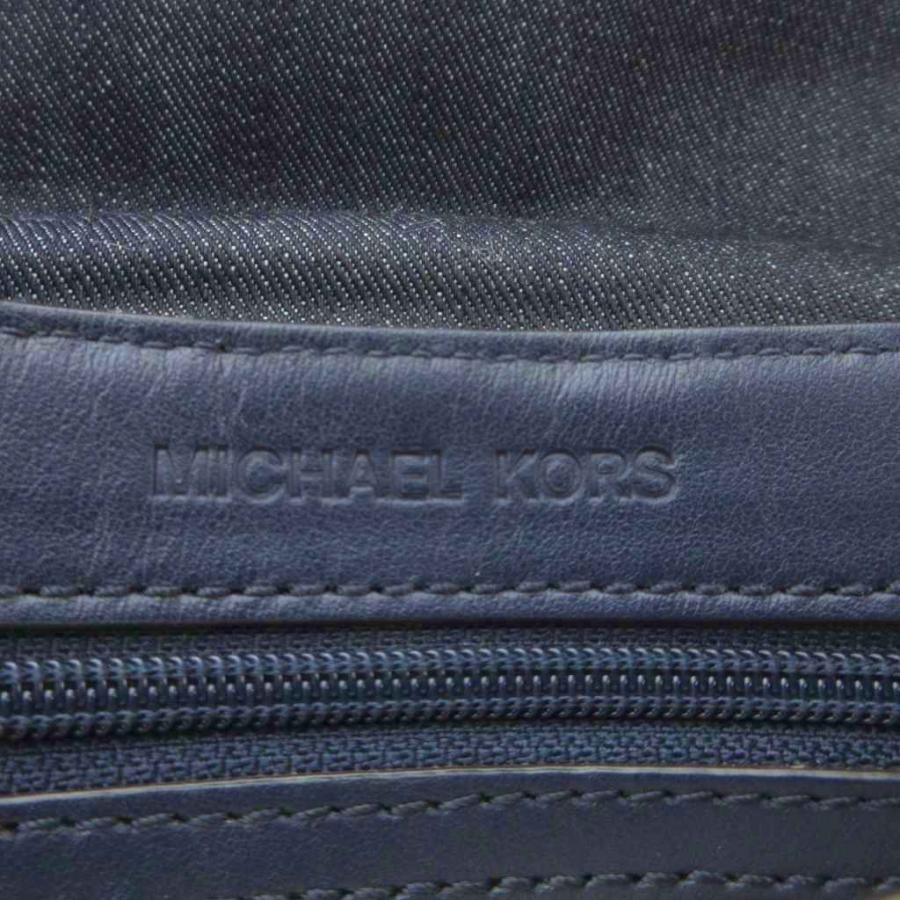 マイケルコース MICHAEL KORS Sloan Large Quilted-Denim Shoulder Bag