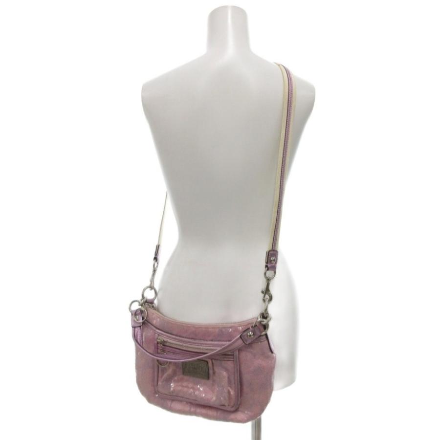 COACH（コーチ） ポピー ショルダーバッグ ハンド 2WAY ピンク
