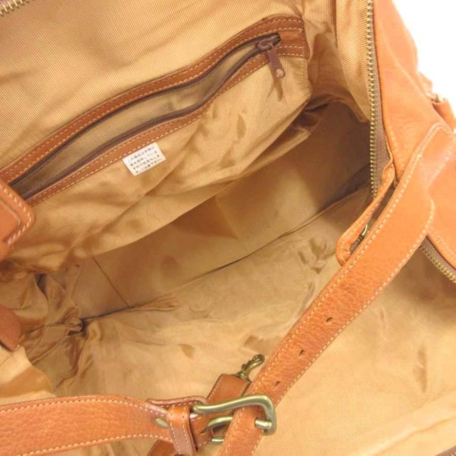 PORTER ポーター 吉田カバン レザー ボストンバッグ ショルダー 革 茶