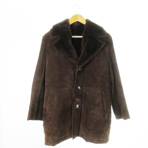 エンジェルレザー ANGEL LEATHER フェイクムートン コート チェスター