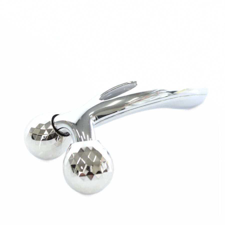 ReFa 美顔ローラー シルバー リファ ReFa 美顔ローラー 美顔器 美容器具 ロゴ シルバー色 /XZ