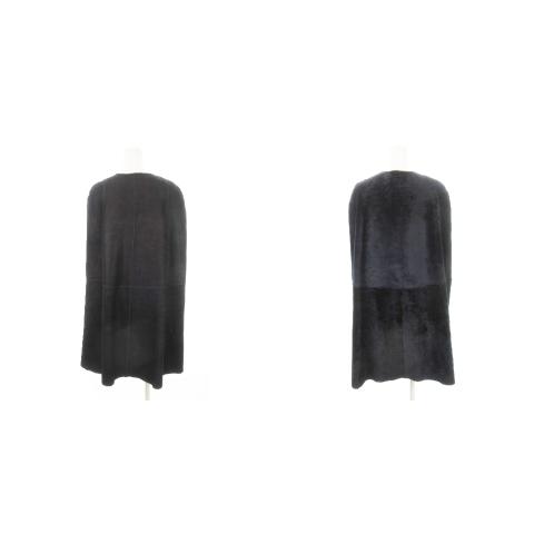 未使用品 シアリング Shearling LES MAREES ケープ コート