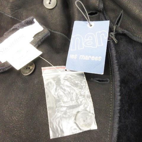 未使用品 シアリング Shearling LES MAREES ケープ コート