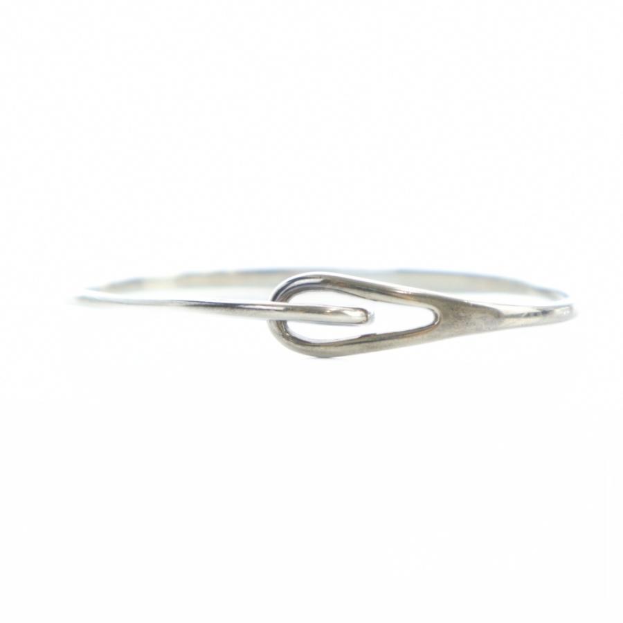 希少　Tiffany ティファニー　リーフ　フェザー　バングル　ブレスレット 希少 Tiffany ティファニー リーフ フェザー バングル ブレスレット