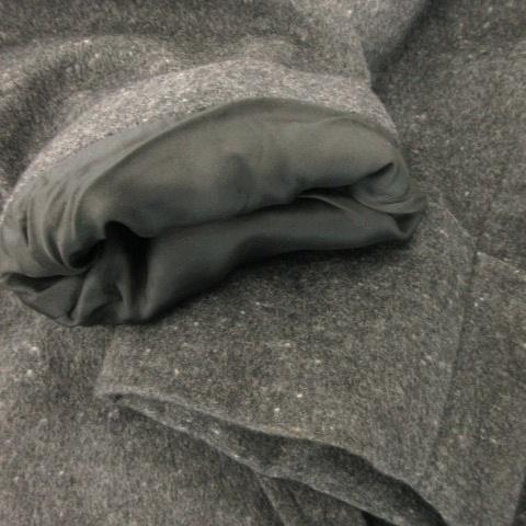 アニオナ AGNONA ロングコート ショールカラー トッパー ウール  