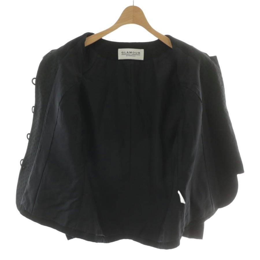 GIVENCHY GLAMOUR セットアップ ノーカラージャケット シングル 5B 総 