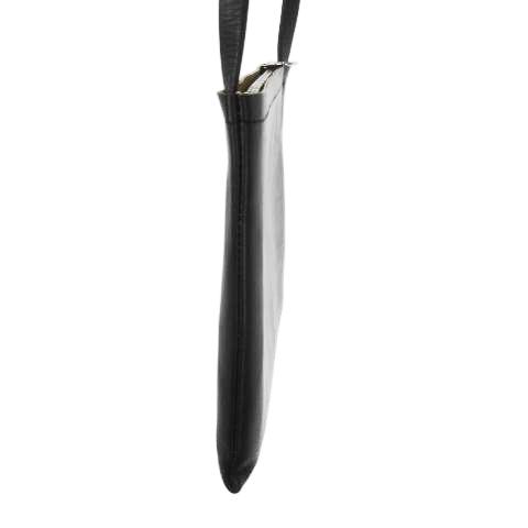 アエタ Aeta ショルダーバッグ ポシェット レザー 革 黒 ブラック 