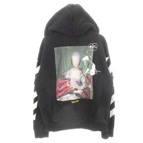 オフホワイト OFF WHITE MARIANA SLIM ZIPPED HOODIE ジップアップ