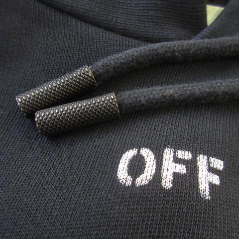 オフホワイト OFF WHITE DIAGONAL SEEING THINGS ARROW HOODIE