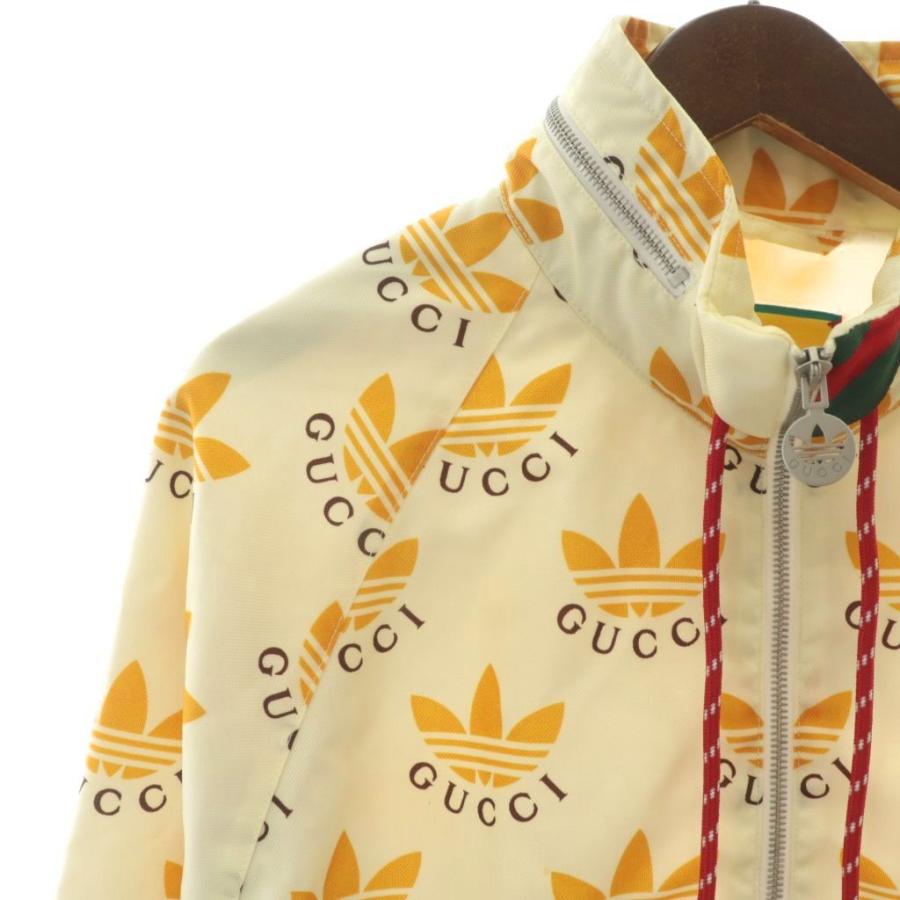 GUCCI（グッチ） × adidas トレフォイル プリント ジャケット