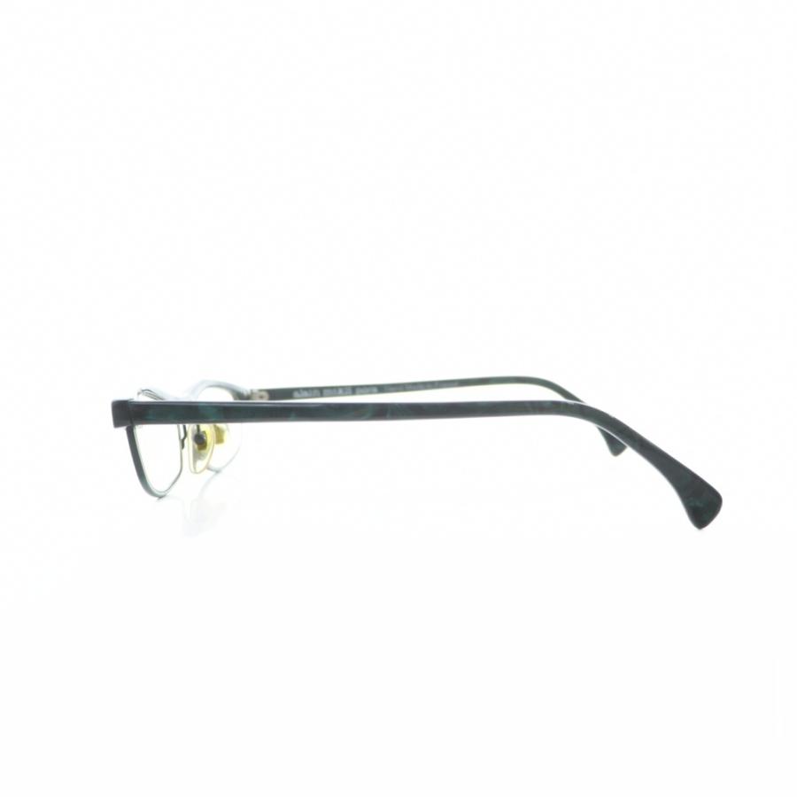 アランミクリ alain mikli 眼鏡 めがね クリアレンズ ロゴ ハーフリム