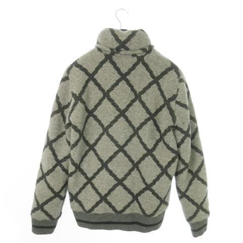 アルマーニ ジーンズ ARMANI JEANS AJ ニットブルゾン 中綿 スタンド