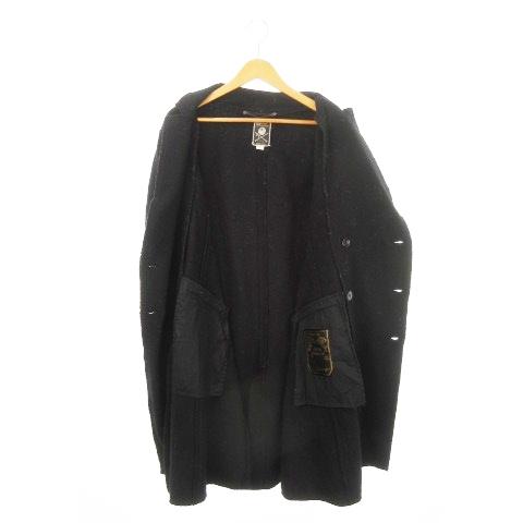 DIESEL（ディーゼル） チェスターコート ロング ダブル ウール 縮絨