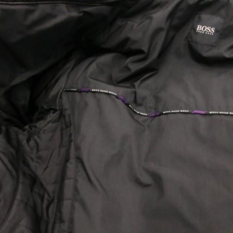 ヒューゴボス HUGO BOSS ラムレザージャケット ブルゾン ジップアップ