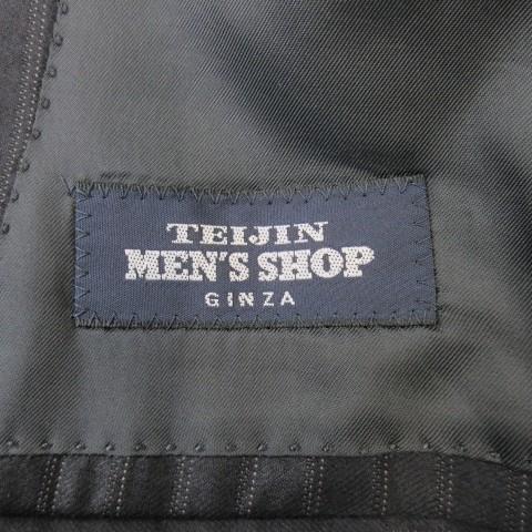 【美品】TEIJIN MEN'S SHOP GINZA テイジン ジャケット テイジン メンズショップ TEIJIN MEN'S SHOP シングルスーツ