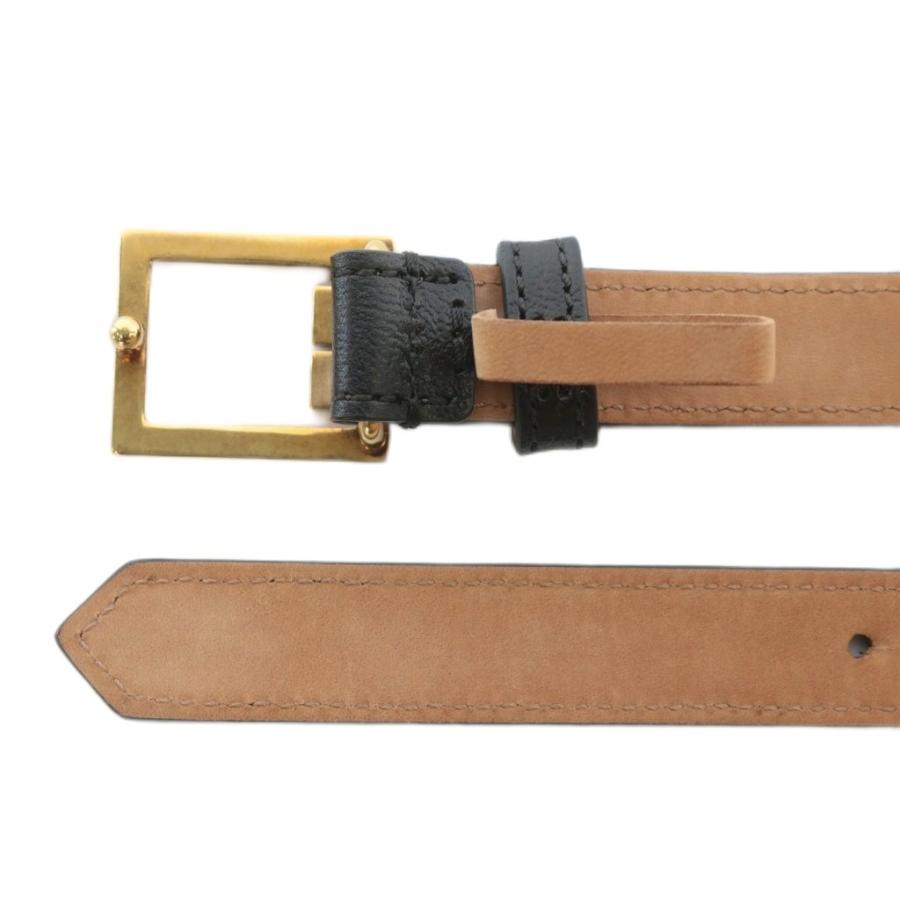 ジバンシィ GIVENCHY ベルト バックル レザー ダブルG ロゴ ゴールド