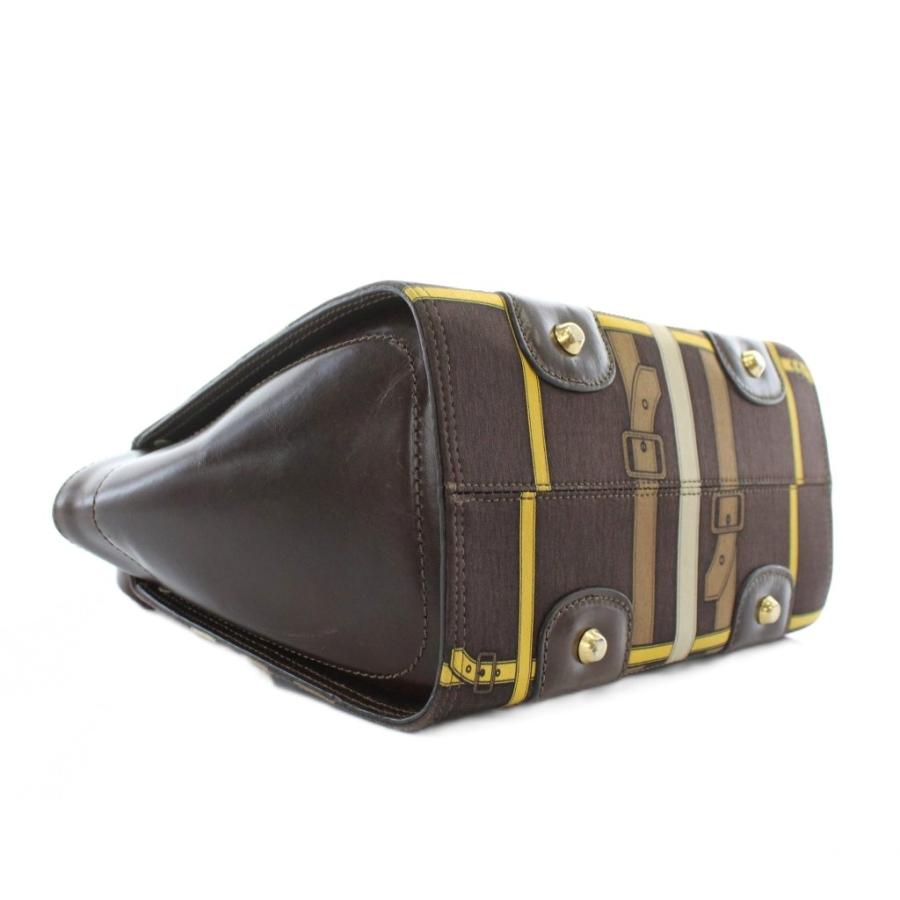 BURBERRY（バーバリー） ハンドバッグ レザー スカーフプリント ベルト  