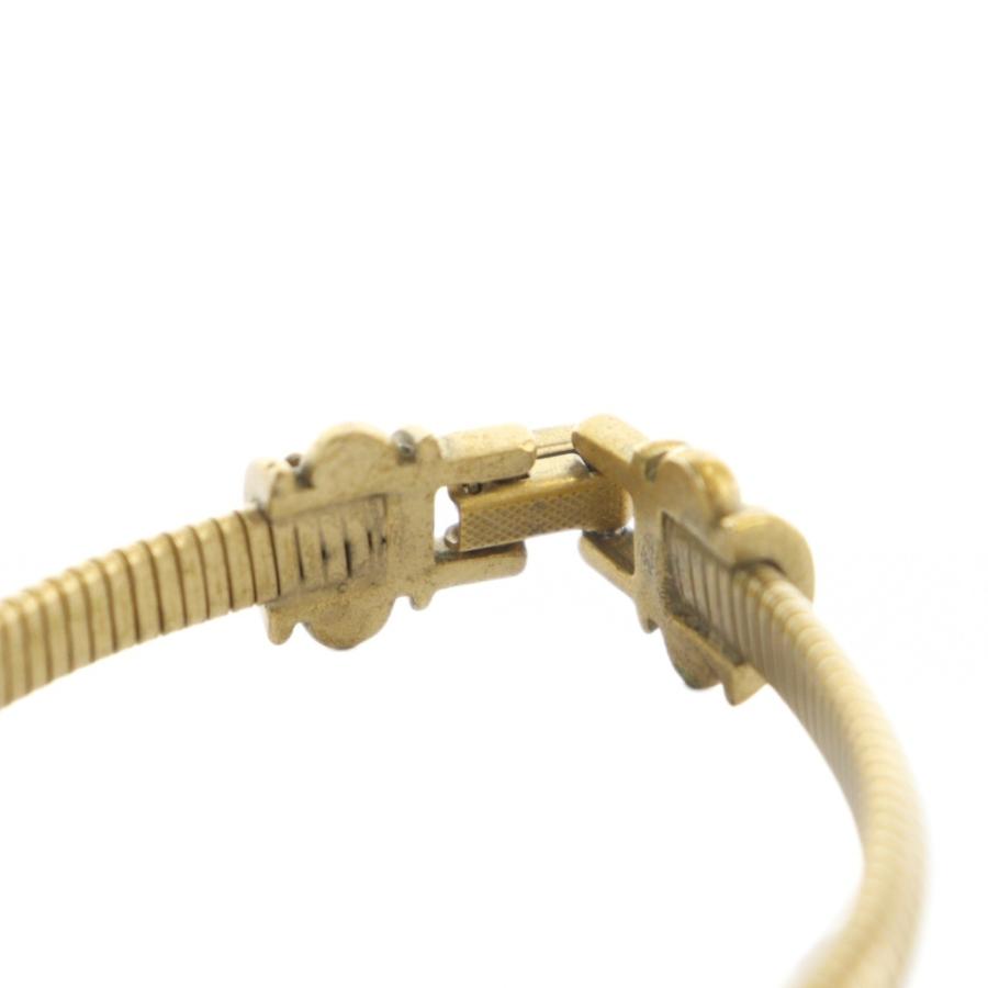 ディオール　アトリエバングル ディオール Dior ブレスレット アクセサリー バングル ロゴ ゴールド色