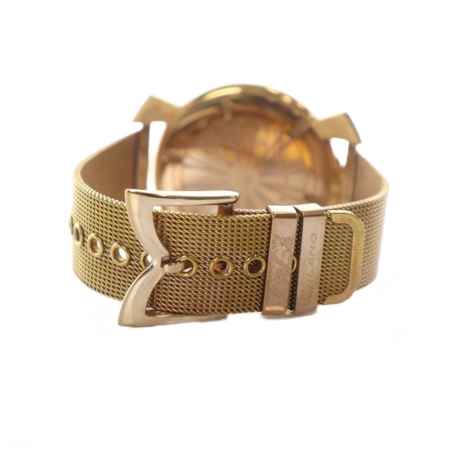 ガガミラノ GaGa MILANO MANUALE 46 腕時計 ウォッチ クォーツ ロゴ