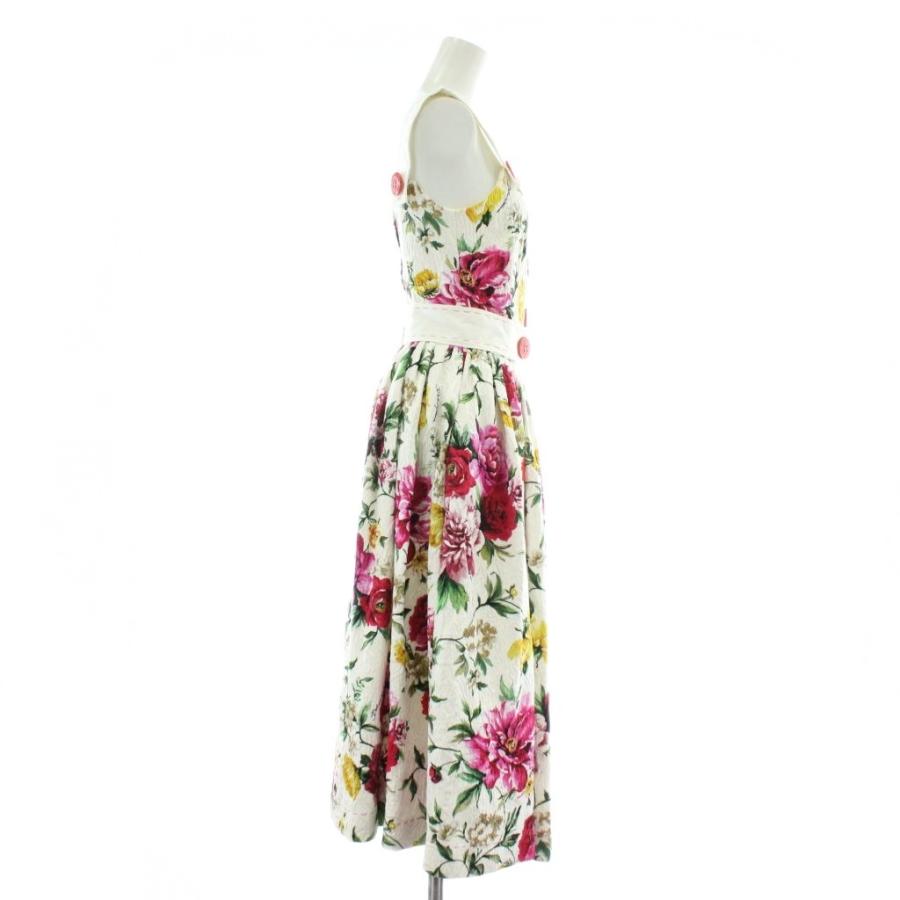 Dolce & Gabbana 植物柄ノースリーブワンピース DOLCE&GABBANA（ドルチェ & ガッバーナ） ワンピース ノースリーブ