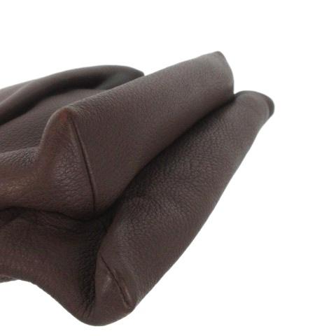 ゲンテン genten フラップショルダーバッグ 本革 レザー 鹿革 ディア