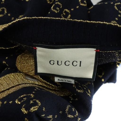 GUCCI（グッチ） GUCCI GG コットン ラメ ファブリック ニット