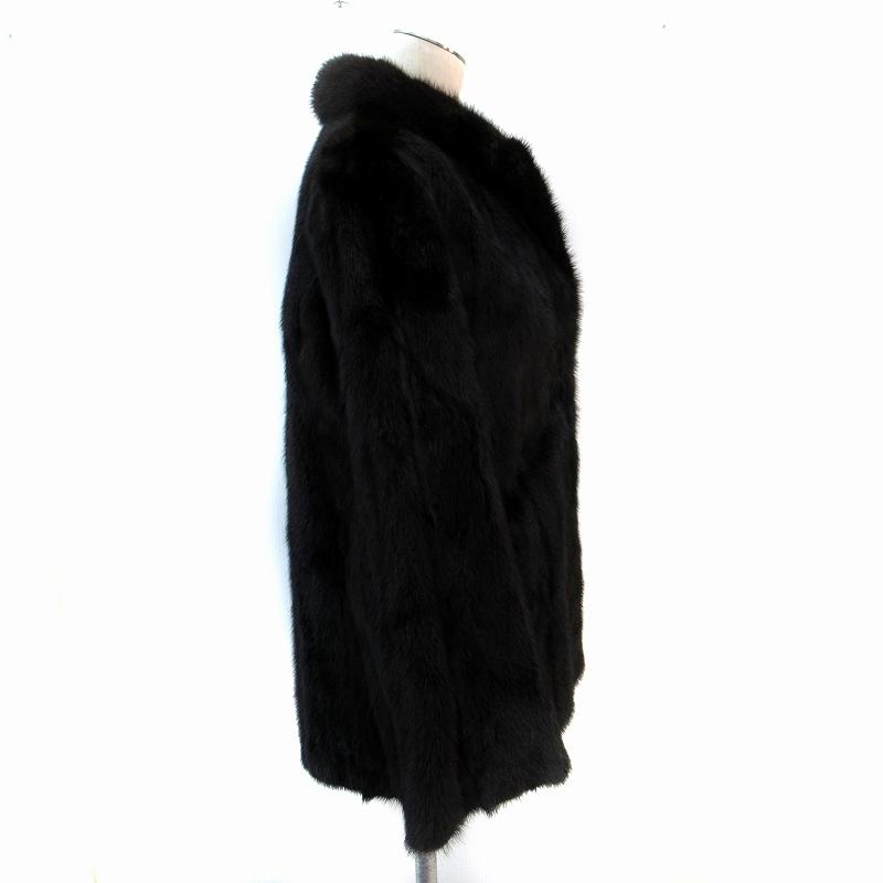 【タグ付き】エレガンスエル ミンク Elegance L fur 黒 毛皮 エレガンスエルファー ELEGANCE L fur 毛皮コート ファーコート ミンク