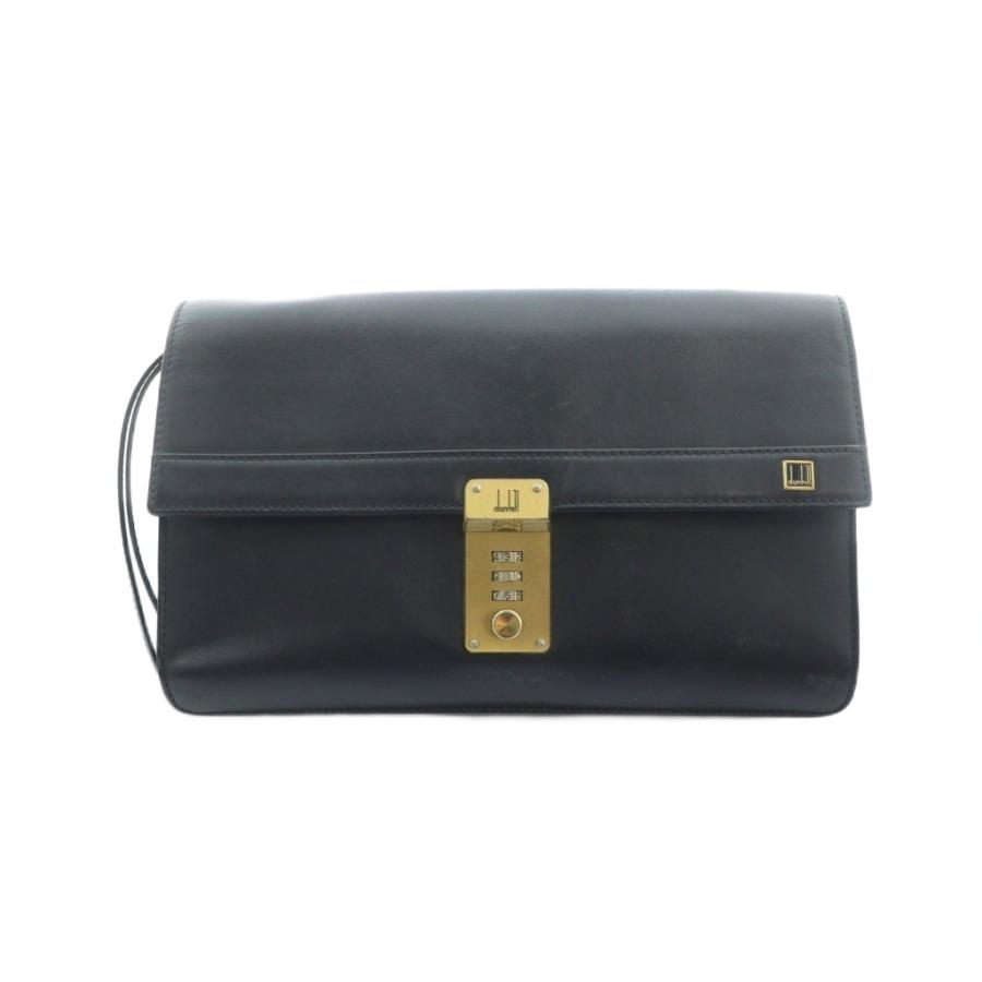 美品 dunhill ダンヒル セカンドバッグ クラッチバッグ ゴールド 金具 dunhill（ダンヒル） クラッチバッグ セカンドバッグ ゴールド金具