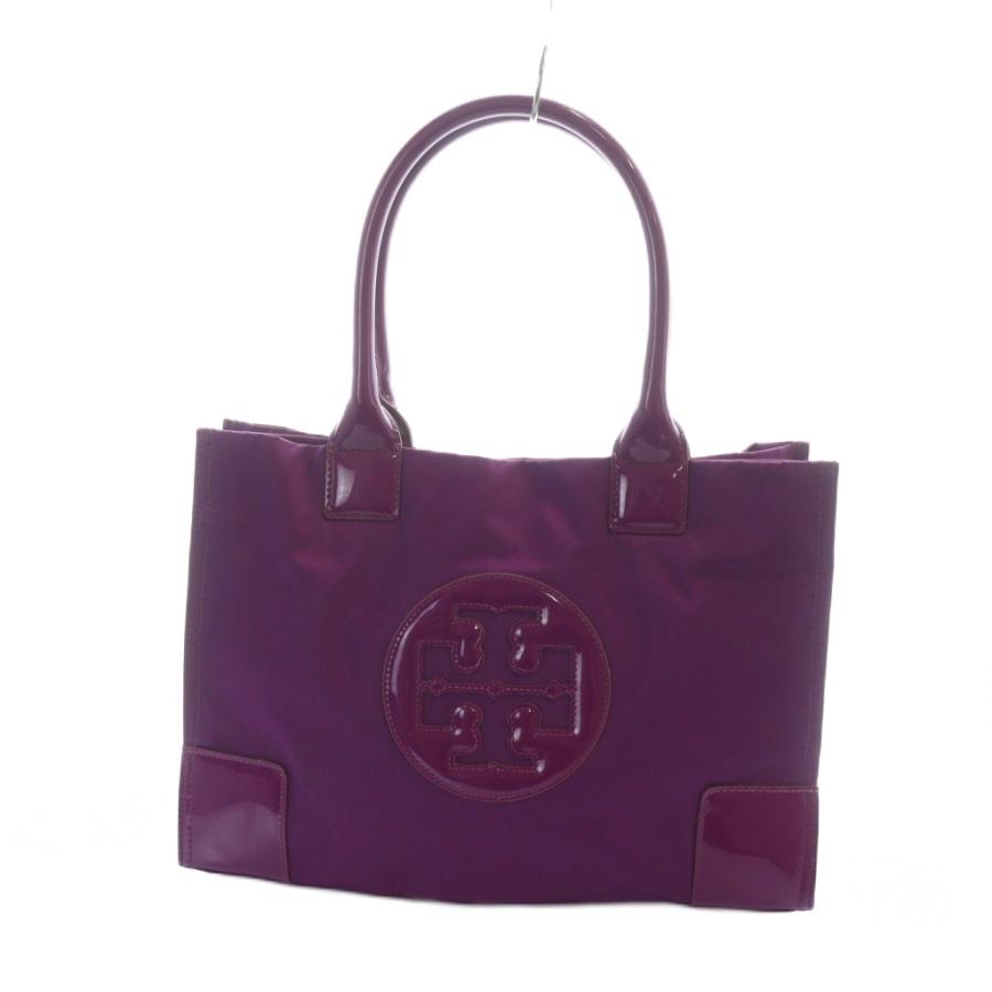 TORY BURCH（トリーバーチ） トートバッグ ハンド ナイロン エナメル