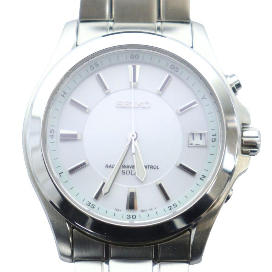 【稼働品 美品】SEIKO ソーラー 腕時計 7B22-0AY0 セイコー SEIKO 7B22-0AY0 スピリット SPIRIT 腕時計 ウォッチ