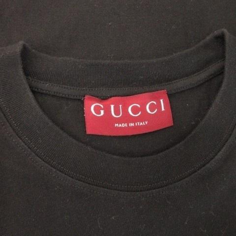 GUCCI（グッチ） GUCCI Tシャツ 半袖 クルーネック プリント ロゴ