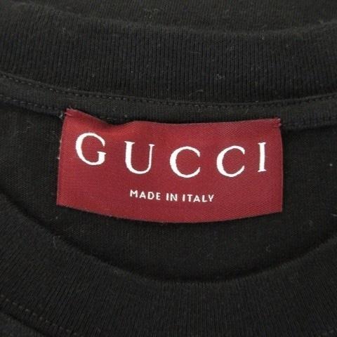 GUCCI（グッチ） GUCCI Tシャツ 半袖 クルーネック プリント ロゴ
