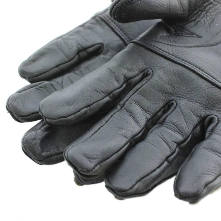 バンソン VANSON X-RAY 手袋 グローブ レザー 5本指 骨 スケルトン