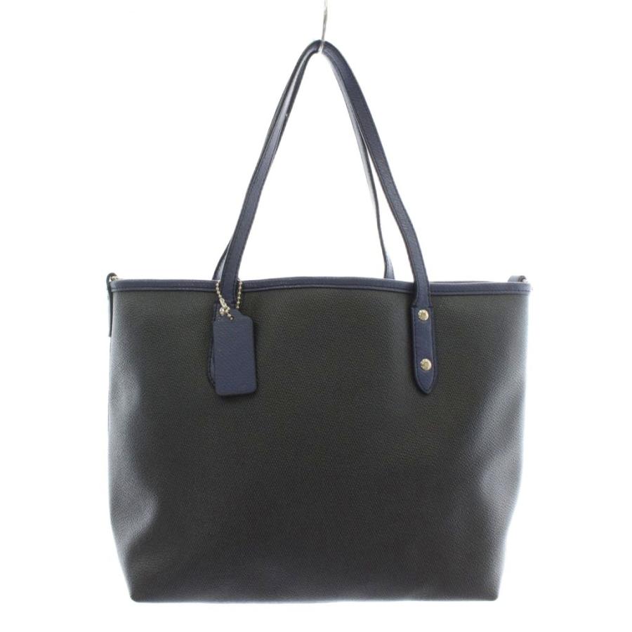 COACH（コーチ） ハンドバッグ トート ショルダー 2WAY PVC レザー