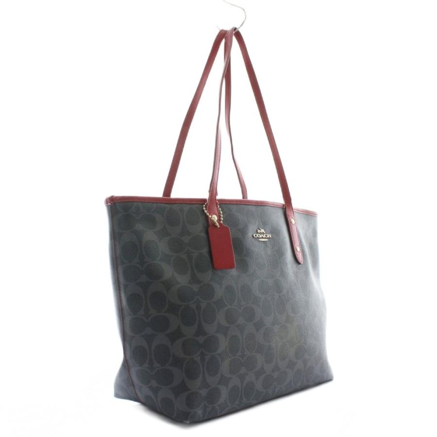 COACH（コーチ） トートバッグ ワンショルダー PVC レザー