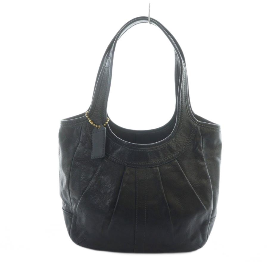 COACH（コーチ） COACH 12240 ショルダーバッグ トート ロゴ レザー 黒 