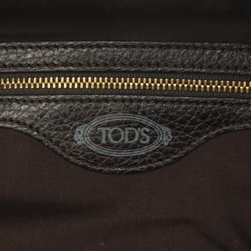 トッズ TOD'S ボストンバッグ トラベルバッグ 旅行用 レザー ロゴ