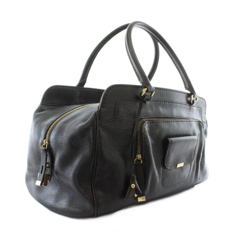 トッズ TOD'S ボストンバッグ トラベルバッグ 旅行用 レザー ロゴ