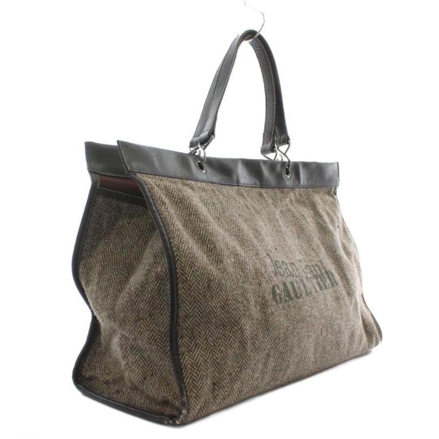 ジャンポールゴルチエ Jean Paul GAULTIER トートバッグ ハンド ウール