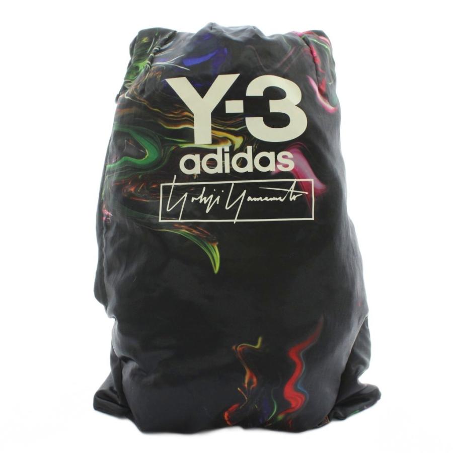 【中古】adidas × Y-3 YOHJI BP AOP リュックサック バックパック デイパック ナイロン 総柄 ロゴ 黒 FH9258 adidas（アディダス） × ワイスリー Y-3 YOHJI BP AOP リュックサック