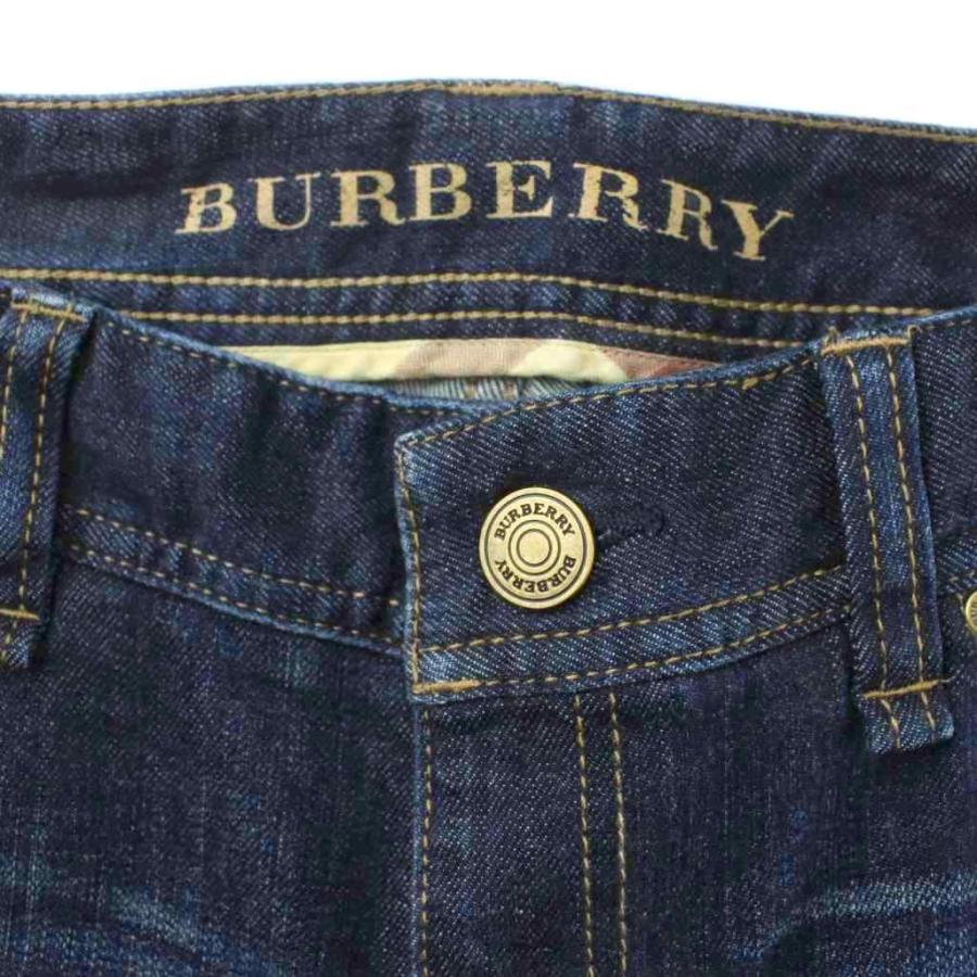 【中古】未使用品 バーバリー ロンドン BURBERRY LONDON デニムパンツ ジーンズ ジーパン 44 インディゴ ネイビー 未使用品 バーバリー ロンドン BURBERRY LONDON デニムパンツ ジーンズ