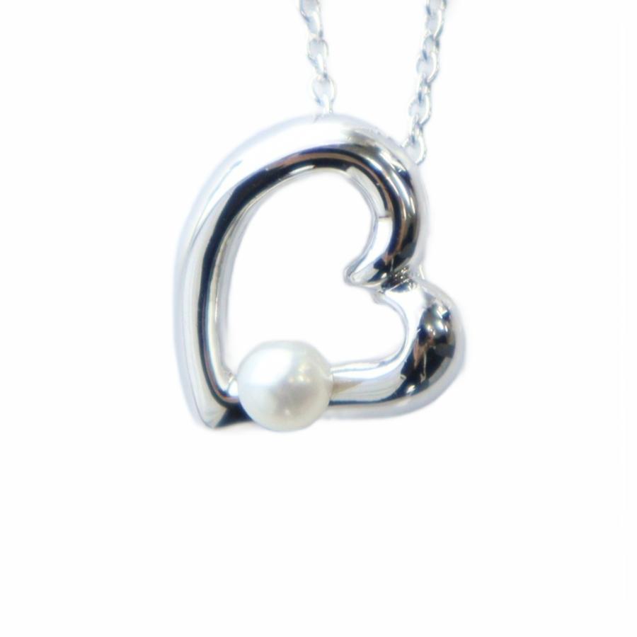 TASAKI ハート型真珠ネックレス タサキ 田崎 TASAKI ネックレス アクセサリー パール 真珠 ハート